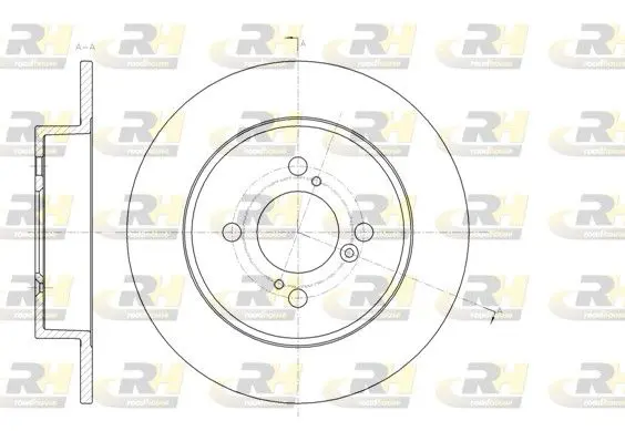 Handler.Part Brake disc ROADHOUSE 6148300 1