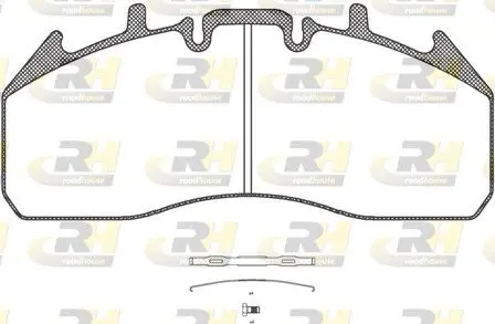 Handler.Part Brake pad set, disc brake ROADHOUSE JSX2125700 1