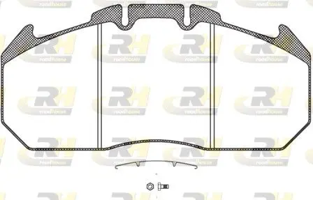 Handler.Part Brake pad set, disc brake ROADHOUSE JSX2103430 1