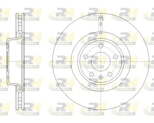 Handler.Part Brake disc ROADHOUSE 6167010 1