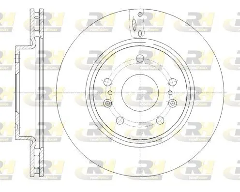 Handler.Part Brake disc ROADHOUSE 6166510 1