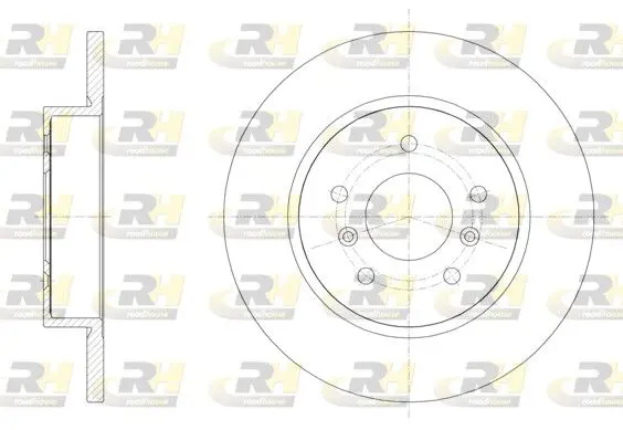 Handler.Part Brake disc ROADHOUSE 6158200 1