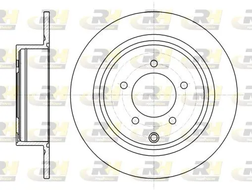 Handler.Part Brake disc ROADHOUSE 6155400 1