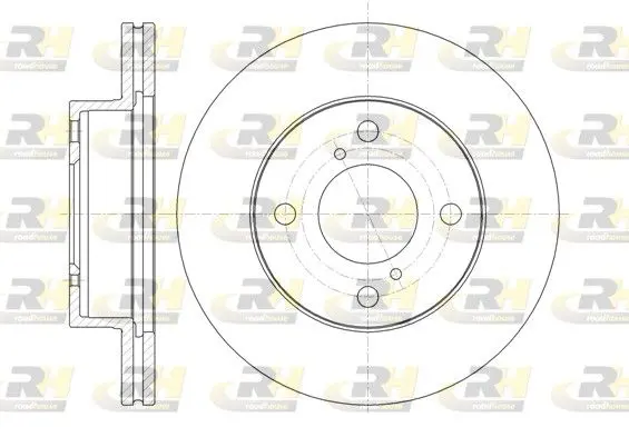 Handler.Part Brake disc ROADHOUSE 6137110 1