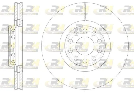 Handler.Part Brake disc ROADHOUSE 6136210 1