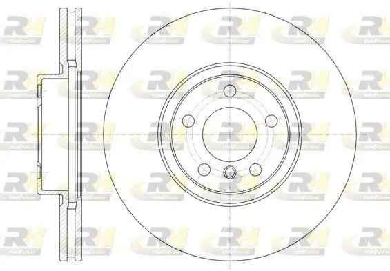 Handler.Part Brake disc ROADHOUSE 6133510 1