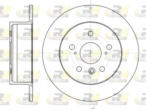 Handler.Part Brake disc ROADHOUSE 6132700 1