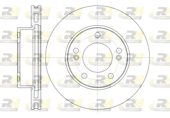 Handler.Part Brake disc ROADHOUSE 6132310 1