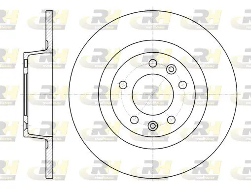 Handler.Part Brake disc ROADHOUSE 6131200 1