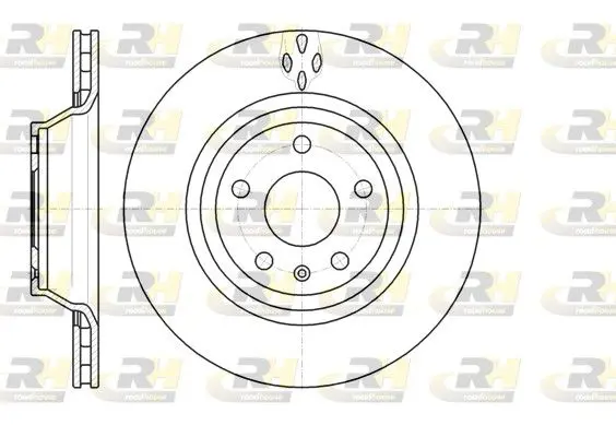 Handler.Part Brake disc ROADHOUSE 6128110 1