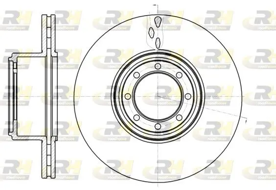 Handler.Part Brake disc ROADHOUSE 6121610 1