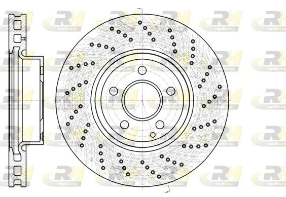 Handler.Part Brake disc ROADHOUSE 6118510 1