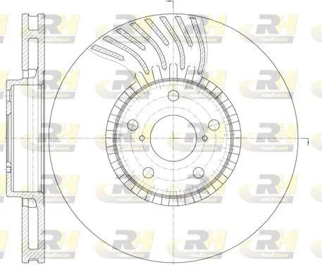 Handler.Part Brake disc ROADHOUSE 6117910 1