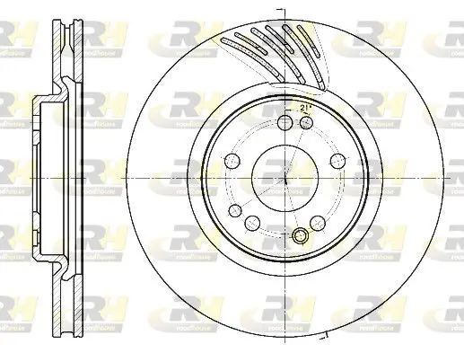 Handler.Part Brake disc ROADHOUSE 6115211 1