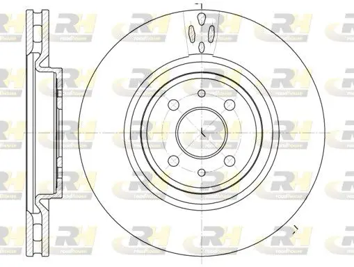 Handler.Part Brake disc ROADHOUSE 6115110 1