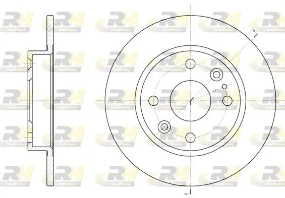 Handler.Part Brake disc ROADHOUSE 6111900 1