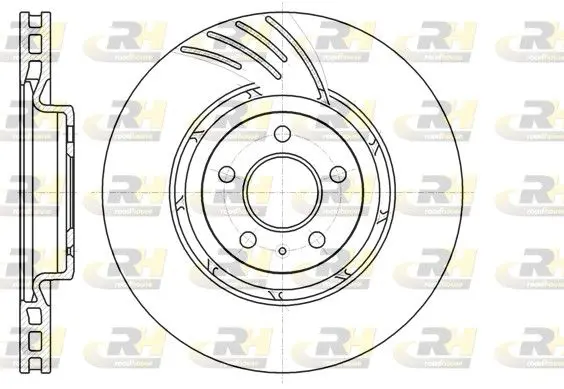 Handler.Part Brake disc ROADHOUSE 6111110 1