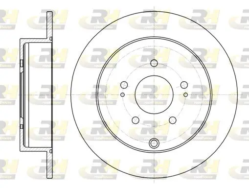 Handler.Part Brake disc ROADHOUSE 6109800 1