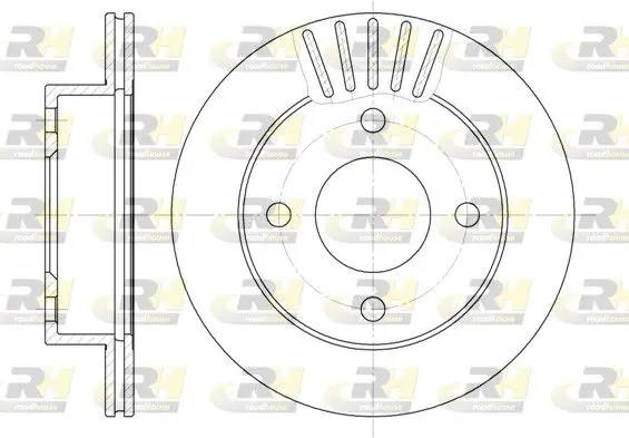 Handler.Part Brake disc ROADHOUSE 6108510 1