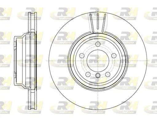 Handler.Part Brake disc ROADHOUSE 6107810 1