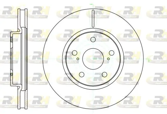 Handler.Part Brake disc ROADHOUSE 6107610 1