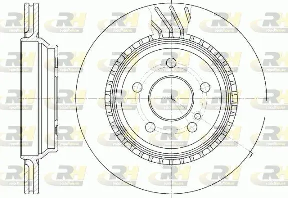 Handler.Part Brake disc ROADHOUSE 6107210 1