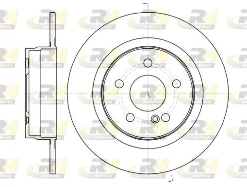 Handler.Part Brake disc ROADHOUSE 6107000 1