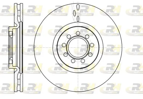 Handler.Part Brake disc ROADHOUSE 6106110 1