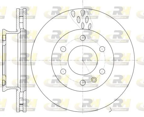 Handler.Part Brake disc ROADHOUSE 6103410 1