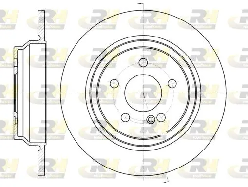 Handler.Part Brake disc ROADHOUSE 6103300 1