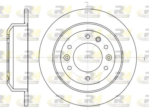 Handler.Part Brake disc ROADHOUSE 6102700 1