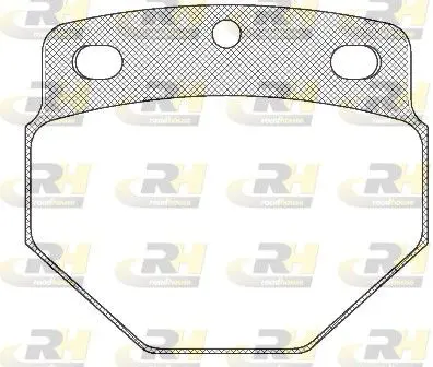 Handler.Part Brake pad set, disc brake ROADHOUSE JSX232700 1