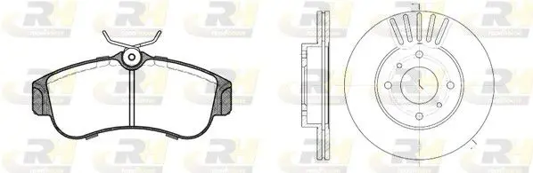 Handler.Part Brake set, disc brakes ROADHOUSE 832000 1