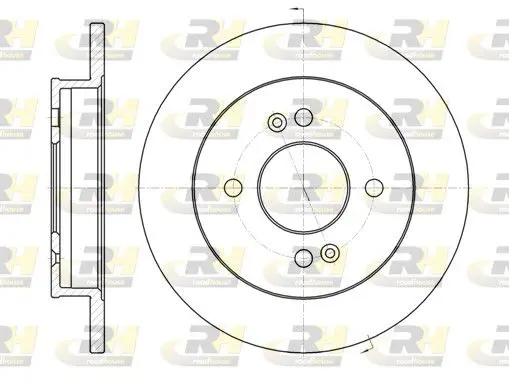 Handler.Part Brake disc ROADHOUSE 699100 1