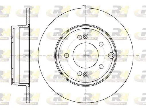 Handler.Part Brake disc ROADHOUSE 698900 1