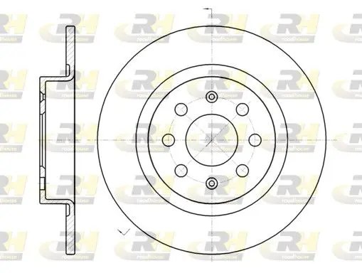 Handler.Part Brake disc ROADHOUSE 698300 1