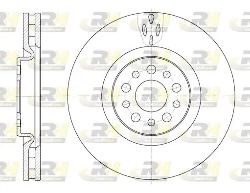 Handler.Part Brake disc ROADHOUSE 698010 1