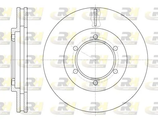 Handler.Part Brake disc ROADHOUSE 694910 1