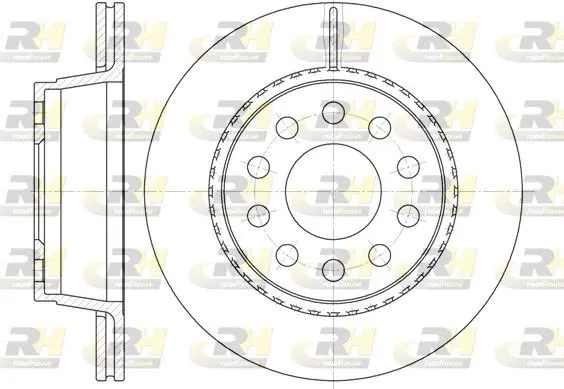 Handler.Part Brake disc ROADHOUSE 693010 1