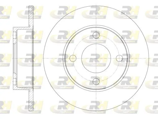 Handler.Part Brake disc ROADHOUSE 691700 1