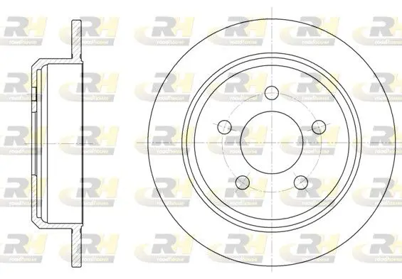 Handler.Part Brake disc ROADHOUSE 691300 1