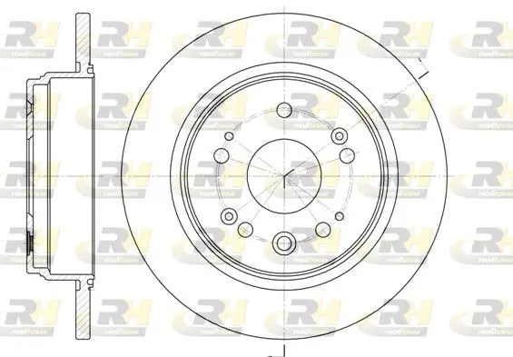 Handler.Part Brake disc ROADHOUSE 691200 1