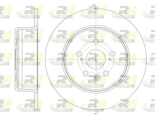 Handler.Part Brake disc ROADHOUSE 691000 1