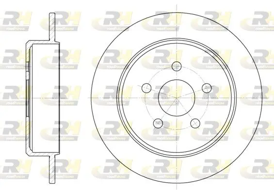 Handler.Part Brake disc ROADHOUSE 690100 1