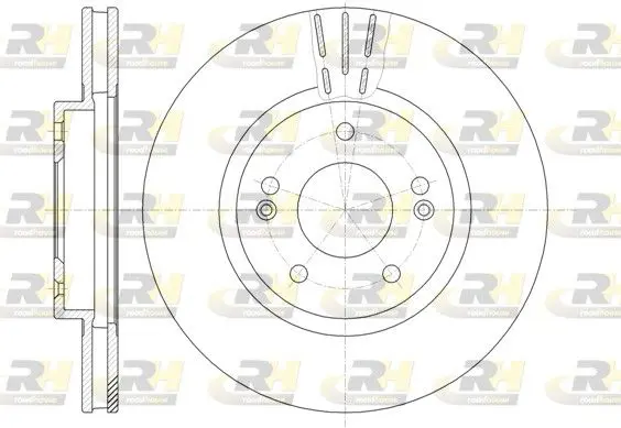 Handler.Part Brake disc ROADHOUSE 689710 1