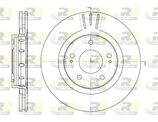 Handler.Part Brake disc ROADHOUSE 689610 1