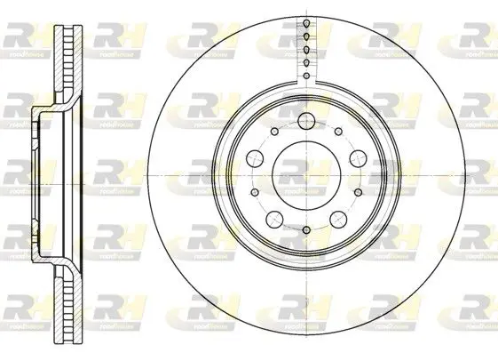 Handler.Part Brake disc ROADHOUSE 686610 1