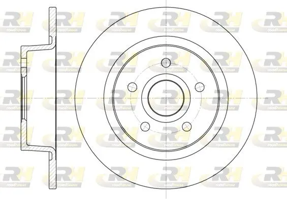 Handler.Part Brake disc ROADHOUSE 686300 1