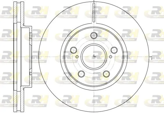 Handler.Part Brake disc ROADHOUSE 686210 1