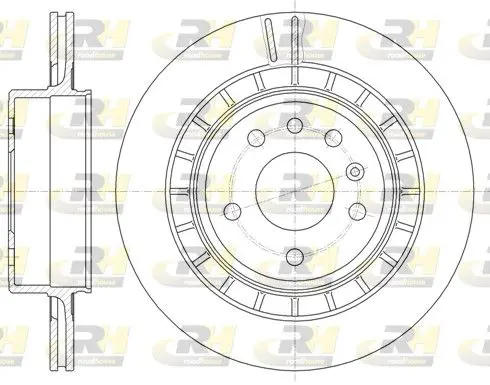 Handler.Part Brake disc ROADHOUSE 686110 1